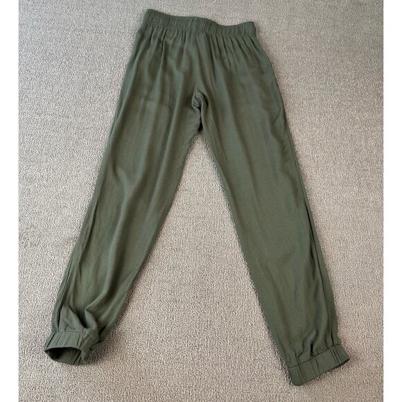 Young Fabulous & Broke Pull On Jogger Pant Business Casual Green XS - Picture 1 of 6